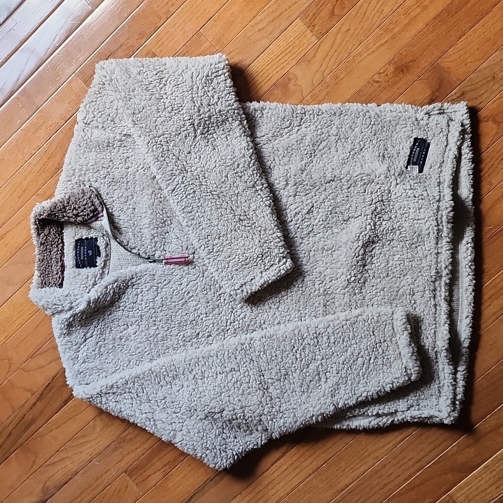 Sherpa pull over 1/4 zip
